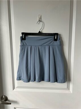 Women's Light Blue tennis/golf/pickleball skirt with shorts/ skort
